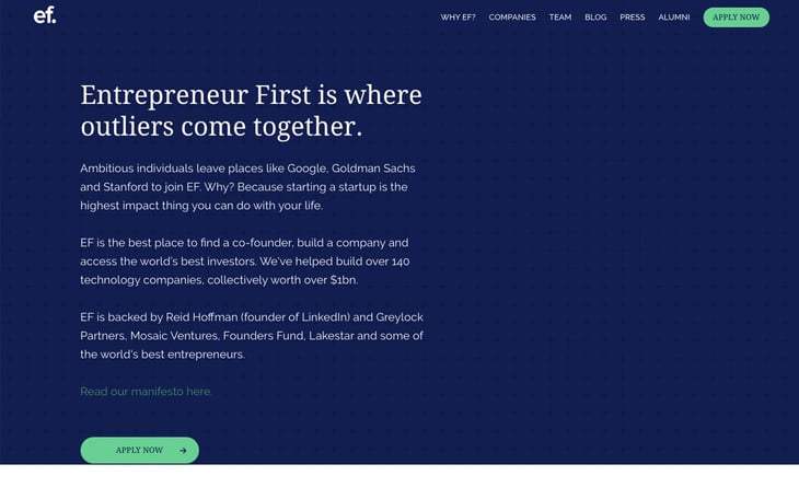 Entrepreneur-First